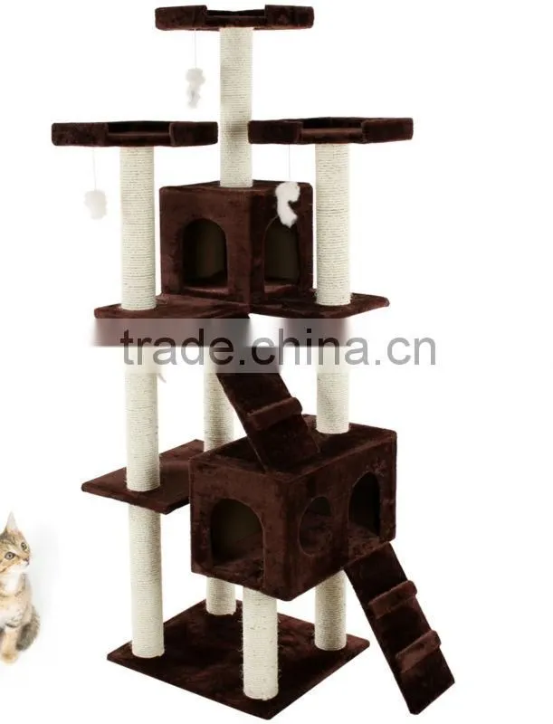 Corrugated Cardboard Cat Tree Scratcher
