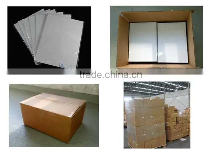 wenzhou china high glossy AL membrane surface Glassine release self-adhesive paper stikcer paper