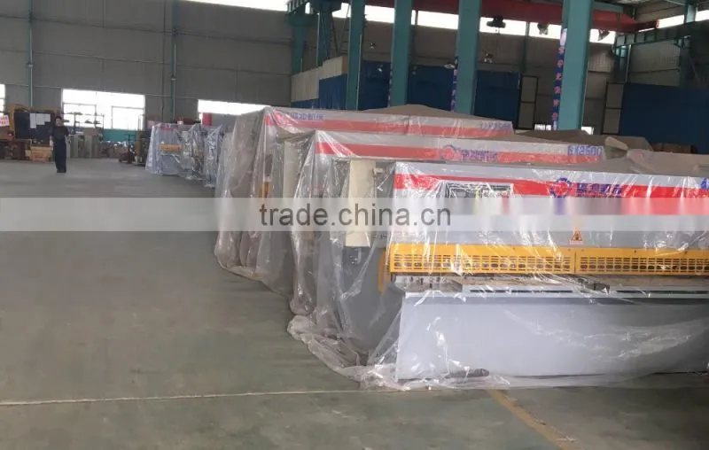 scmt CE Hydraulic machinery qc12y-20x6000 sheet metal shear cutter machine