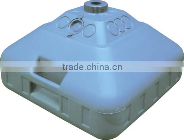 Outdoor flag pole with water base made in China