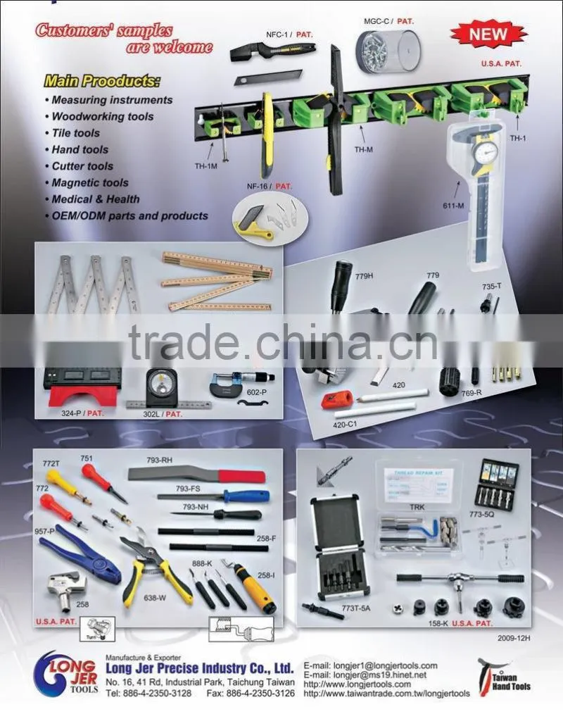 HSS Blade Aluminum hex-holder Pipe Hand Deburring Tools