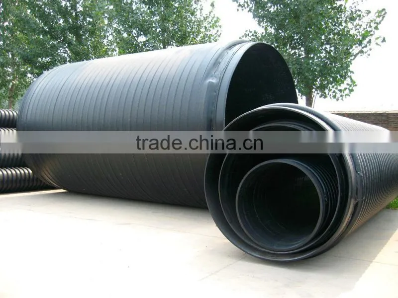 PE Winding Structure Wall Pipe Production Line