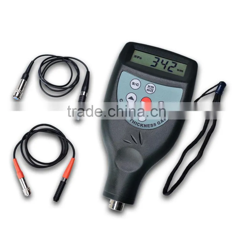 Digital Gauge F NF probes Painting 1250um 50mil Coating Paint Thickness Meter