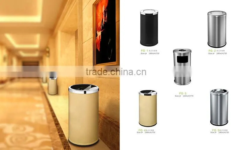 Hot! Indoor Stainless Steel Dustbin