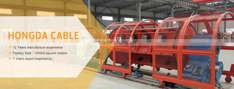 0.6/1KV multi-core pvc shield electric wire cable braided cables electric wire