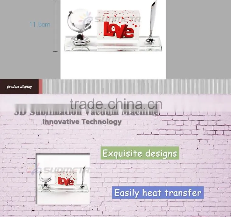 Sunmeta directly sublimation decoration photo crystal, crystal globe for christmas gifts BSJ-23