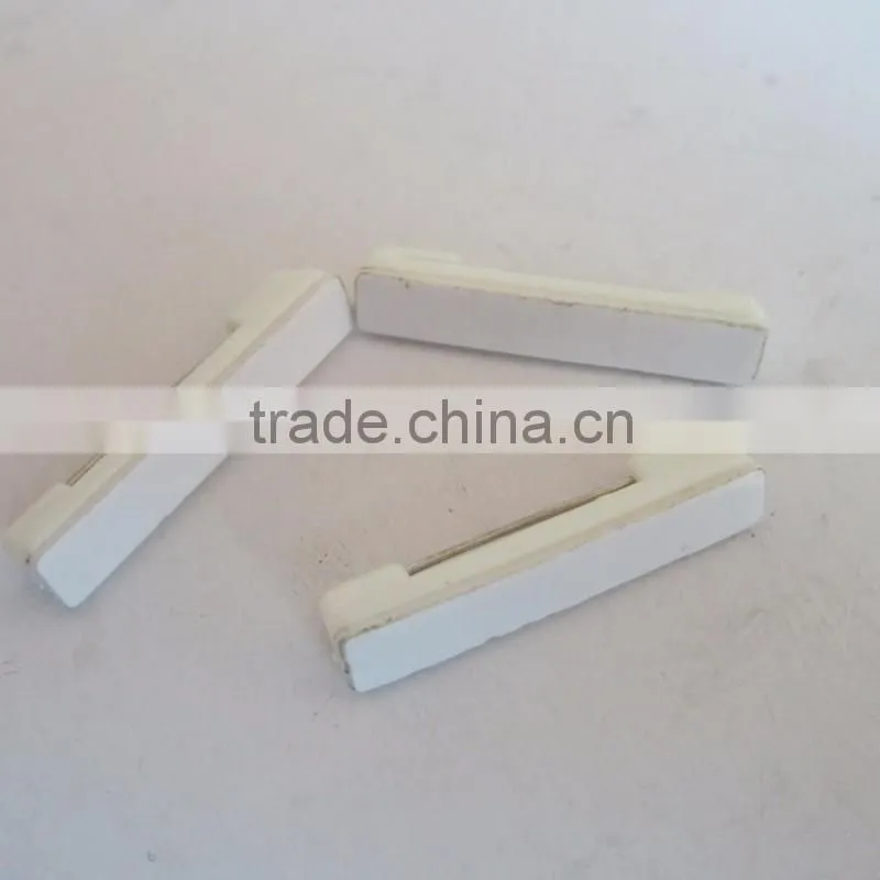 White Color Plastic adhesive safety pin for garments