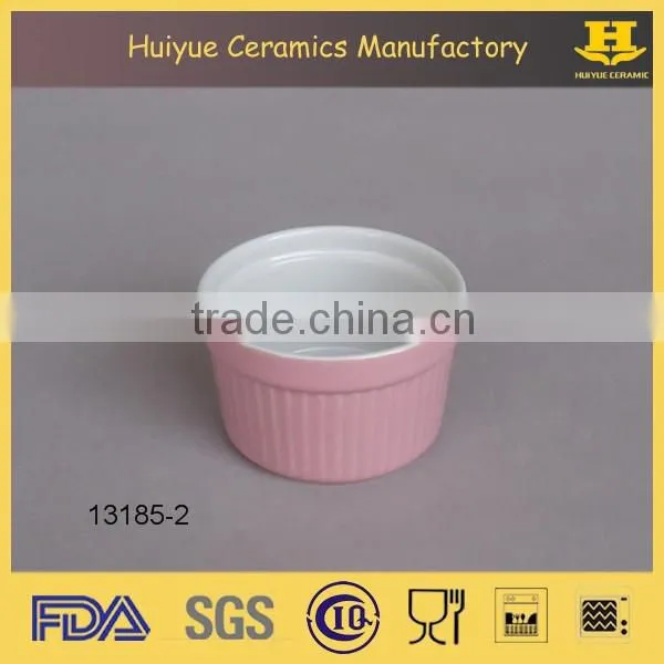 ceramic wholesale ramekin pink ramekin color ramekin