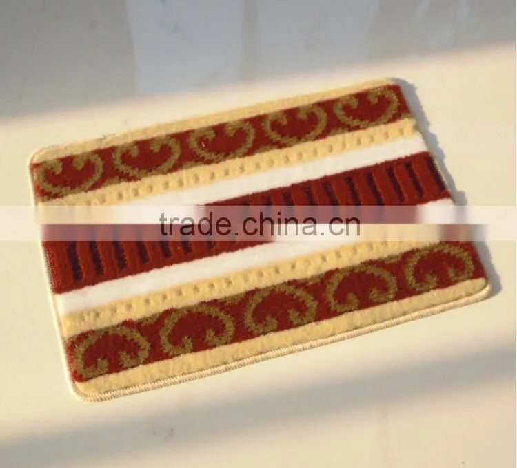 bathroom floor mat with TPR base