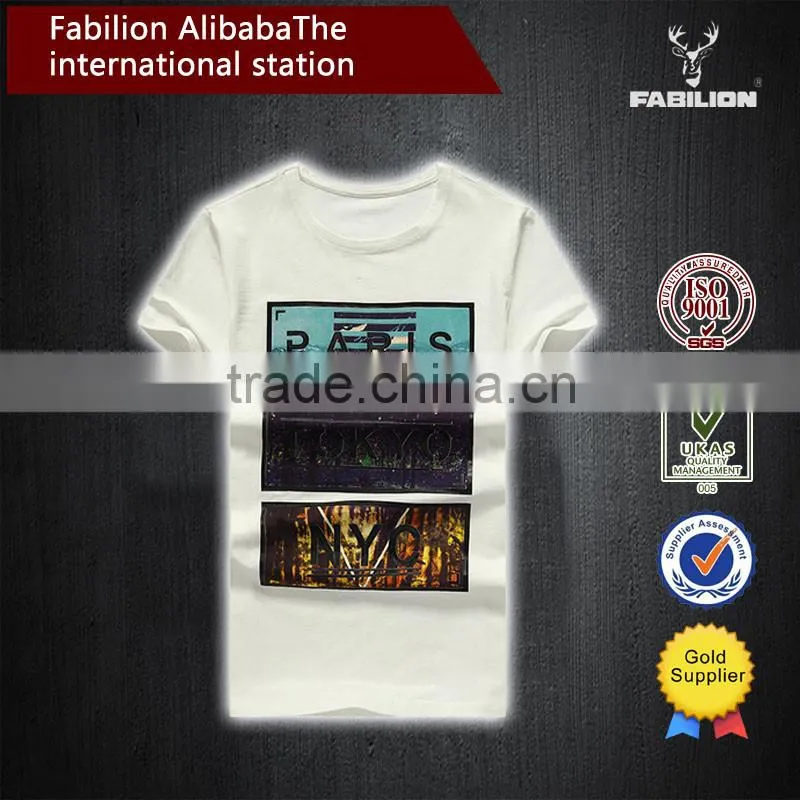 The 2016 summer printed the new men's short sleeve T-shirt for cheap t shirt wholesale