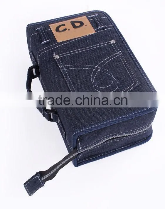 new design fashionable jeans shape cd bags