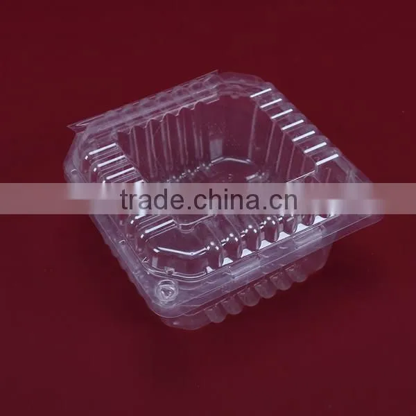 transparent clean PET plastic box