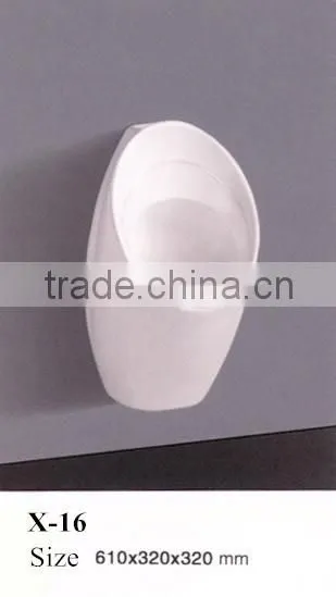 Smart bath room pottery porcelain wall mount urinal X-16