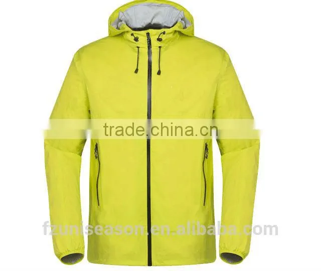 Outdoor men lightweight windbreaker jackets