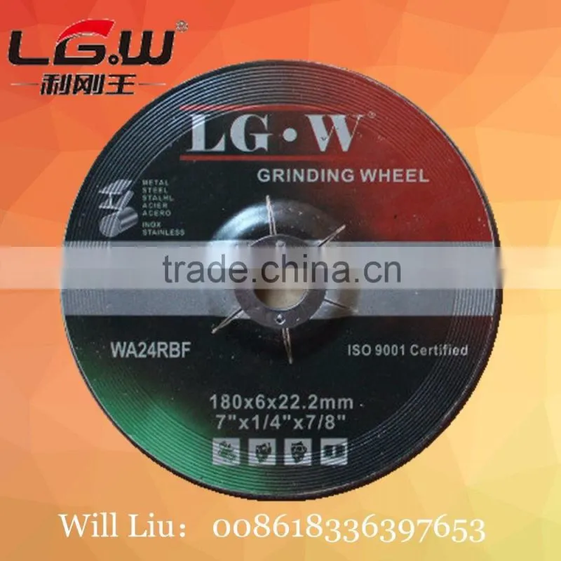 444 LG.W 180*6*22 DC grinding wheel for metal polishing