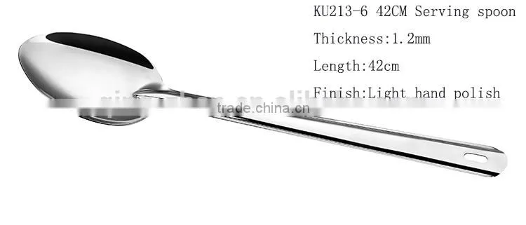 High quality stainsteel steel serving spoon