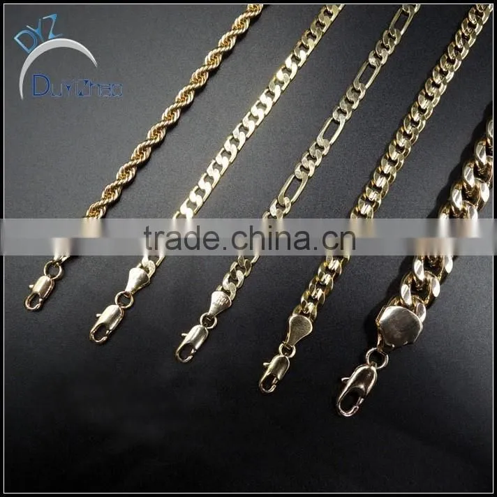 latest fashion chain hip hop metal necklace