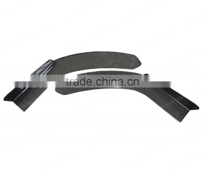 2X Universal Auto Splitter Flap Cupwings Front Bumper Lip Spoiler