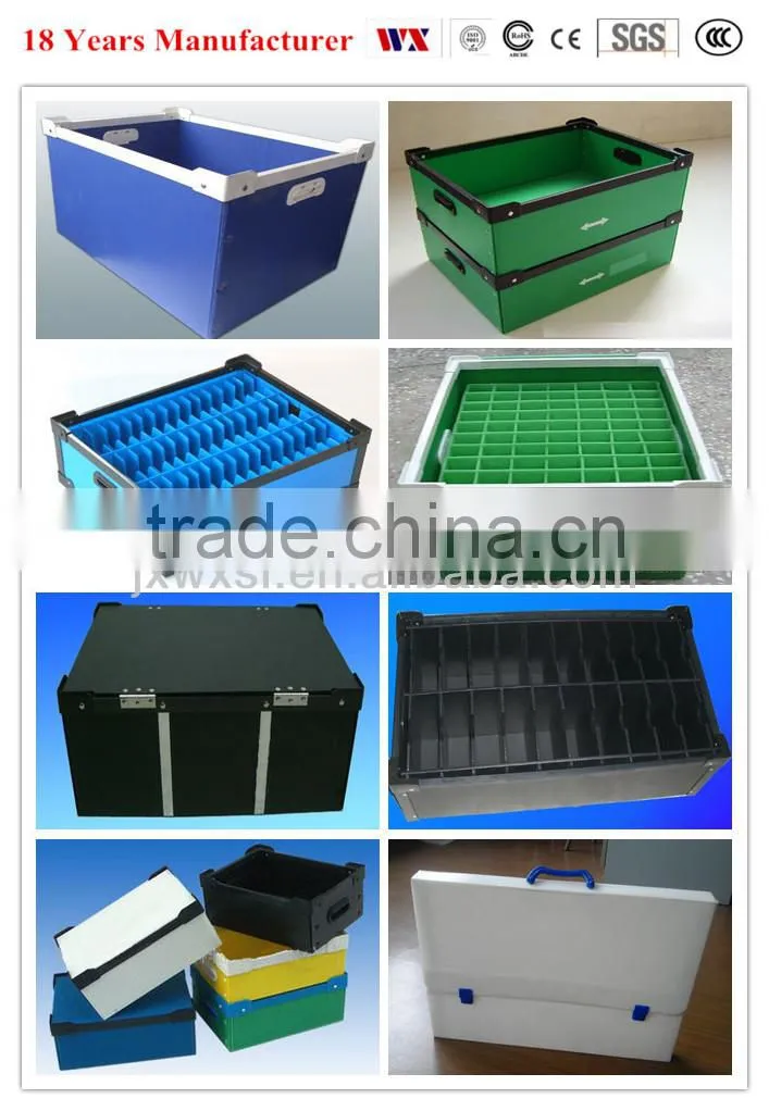 polypropylene corflute recycled plastic case