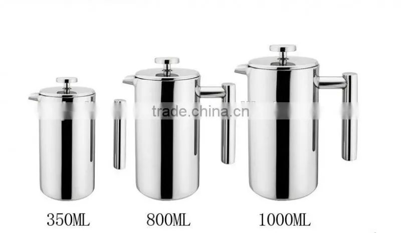 Succinct Unique Stainless Steel French Press Coffee Maker