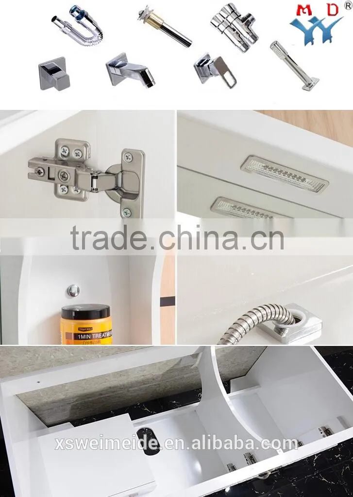 Popular White PVC Bathroom Cabinet(WMD-228)