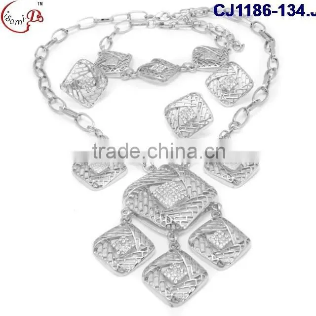 CJ1186-23 Wholesale price top grade quality african jewelry sets for women