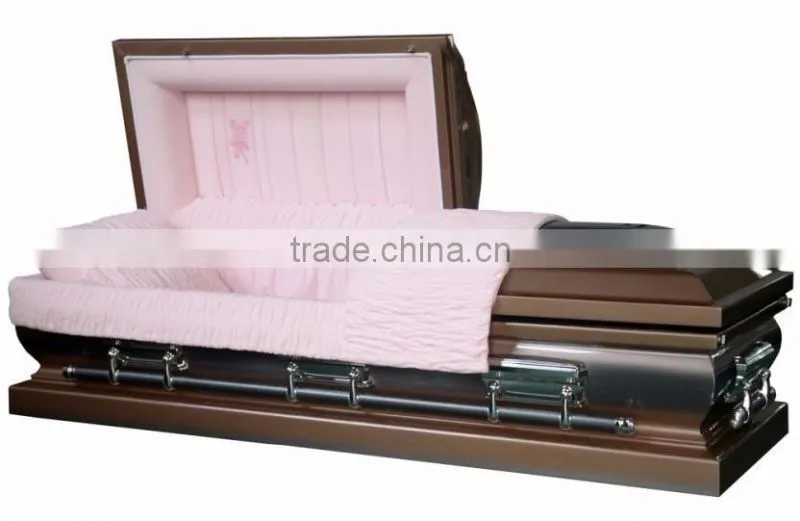 Lincoln rose metal caskets and coffins stainless steel