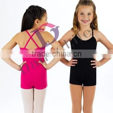 C2618 Kids ballet dance unitards wholesale camisole ballet unitards for dance