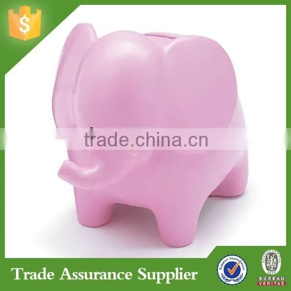 Hi-Q Customize Resin Elephant Piggy Bank Money Boxes Home Decoration