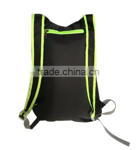 Professional lightweight zipper backpack china factory water resistant