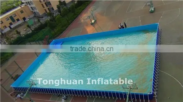 2016 intex frame pool, metal frame swimming pool