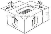 Tianjin Casting steel ISO1161 container corner casing