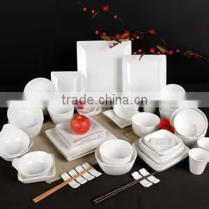 hot sell ceramic for home hotels and restaurants white body porcelain