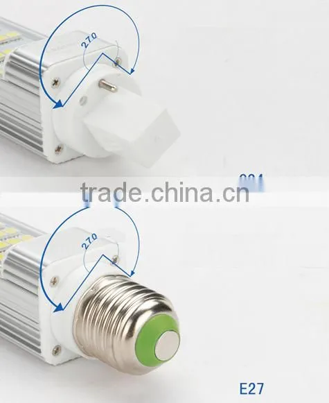 High Lumens High Quality G24 E27 7W 10W Plug In Light Bulb for Competitive Price