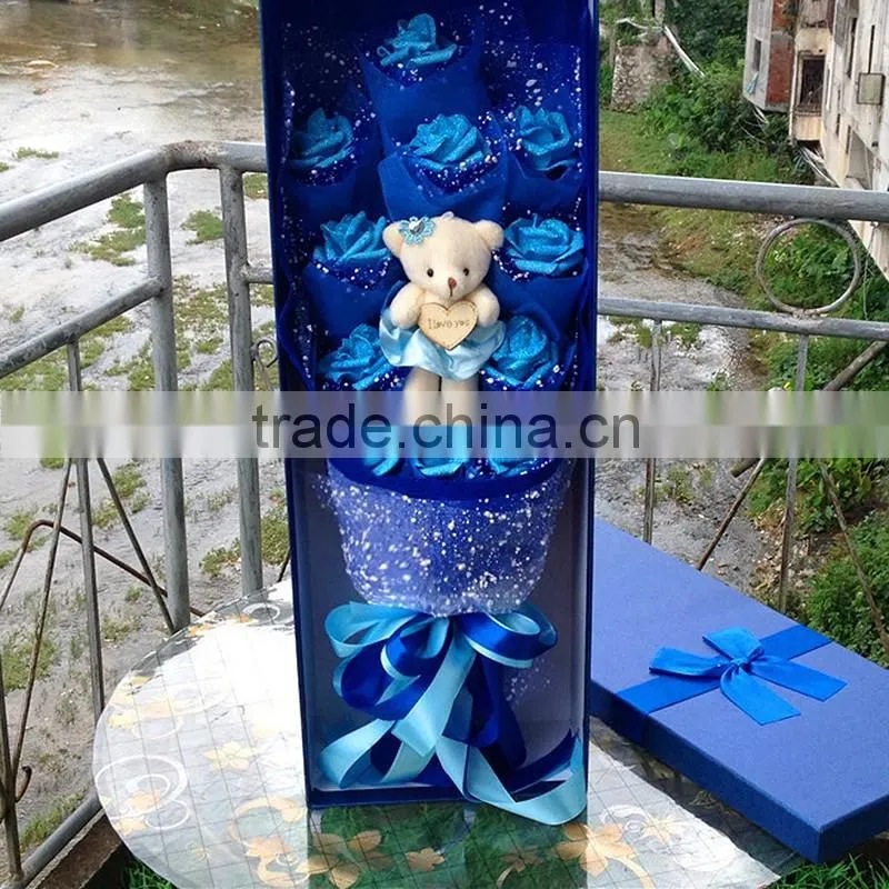 custom fashion luxury flower cardboard box gift