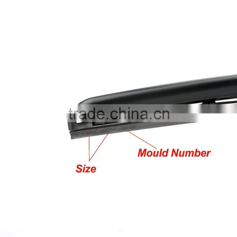 Aerodynamic and Sturdy Design CARALL Hybrid Front Windshield Wiper Blade