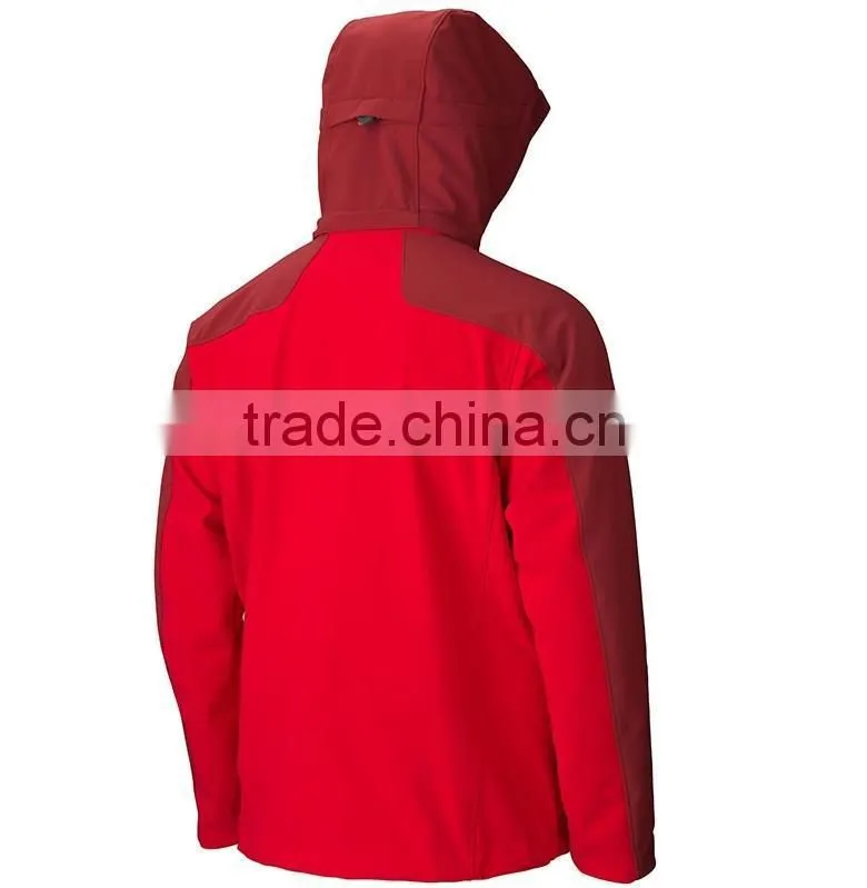 wholesale men waterproof taped softshell jacket plus size