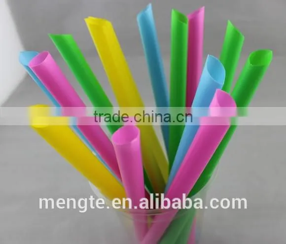 12*200mm colorful bubble tea straw