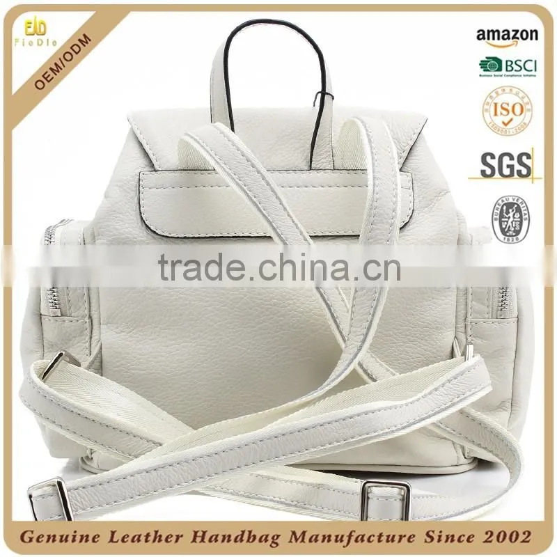 CSS1598-001 Super high quality girls bags Korea style backpack bags Genuine cow leather hiking backpack bag for ladies