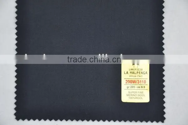 tailor made 100% merino wool suit fabric