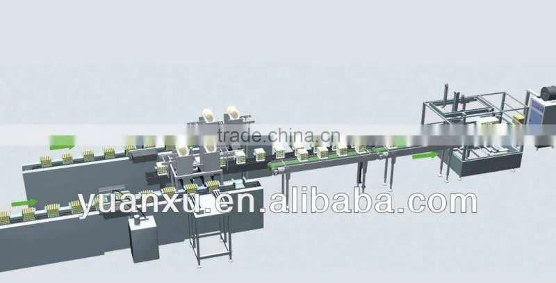 YK-ZX03 Full-automatic casing machine&case packer