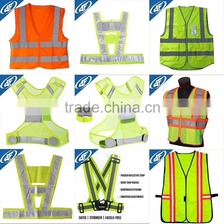 Hi Viz pvc reflective warning tape for safety workwear