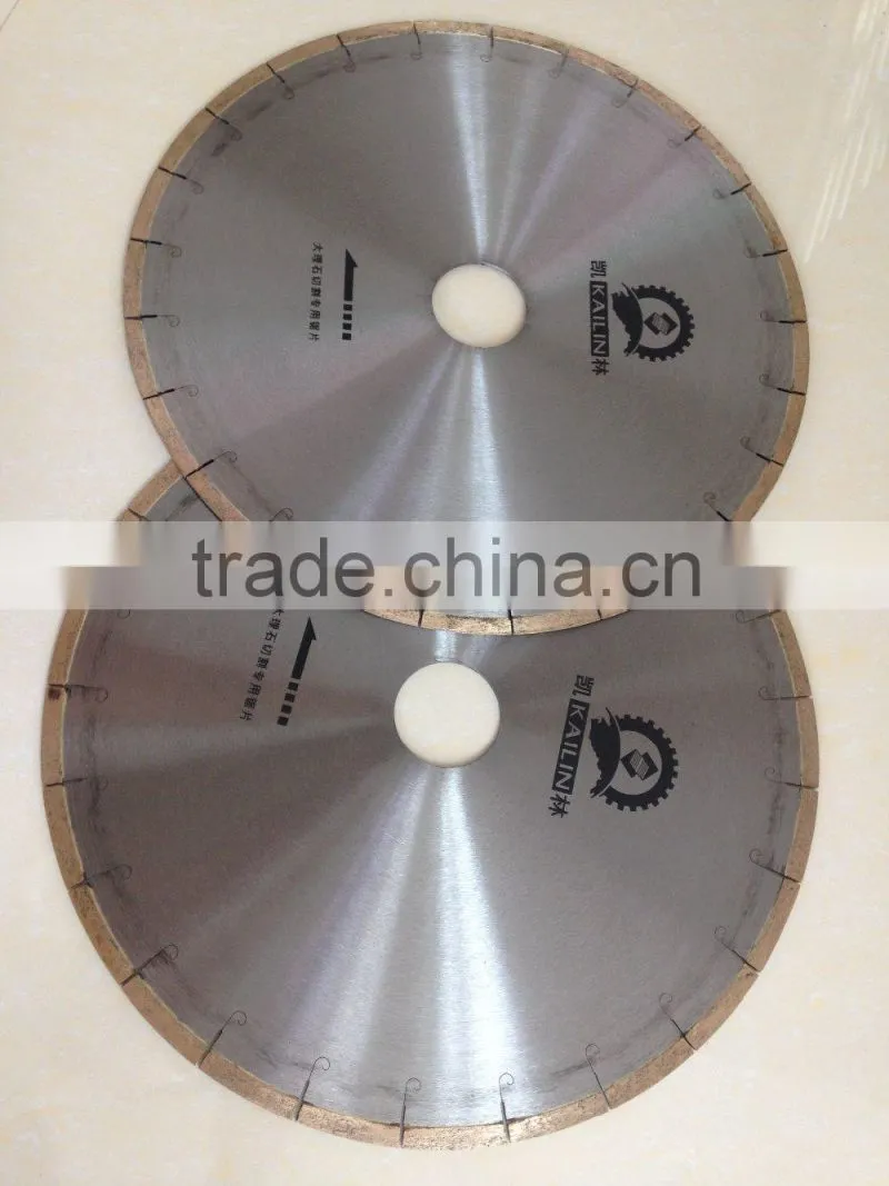 Laser welded diamond saw blade for cutting granit,marble