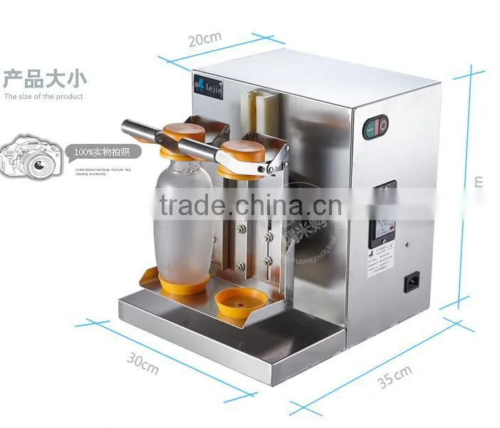 Plastic Packaging Material and Electric Driven Type Puffed Food Auto Filling And Sealing Machine, Small Cup Sealing Machine
