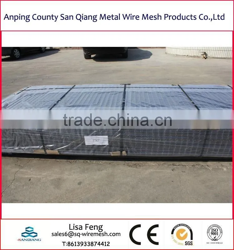 2*2 galvanized & diamond hole welded wire mesh panel