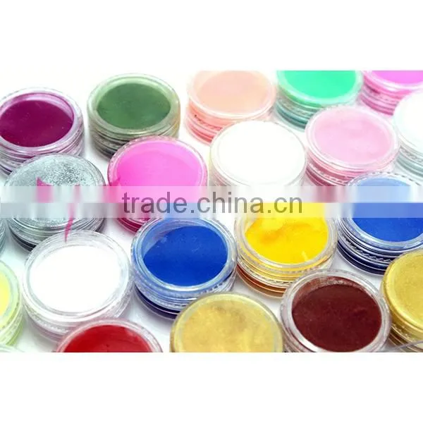 24 colors gel nails acrylic glitter powder,color acrylic nail powder