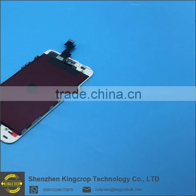 factory sales cheapest lcd digitizer assembly for iphone 5s lcd with home botton