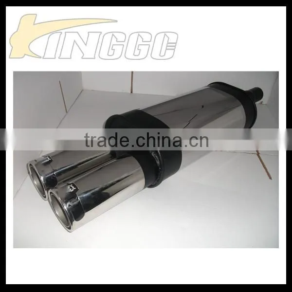 BestSelling titanium car exhaust pipe with Double Exhaust pipes