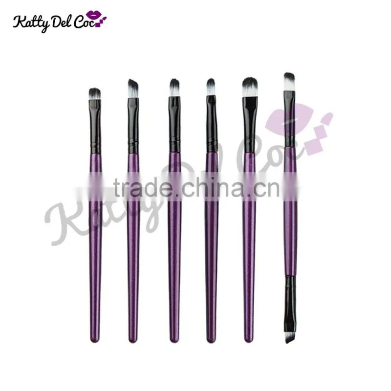 Cheap professional 12pcs eyes makeup brushes with best quality