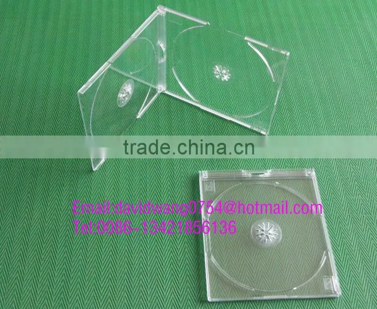 Super Slim cd case clear Double